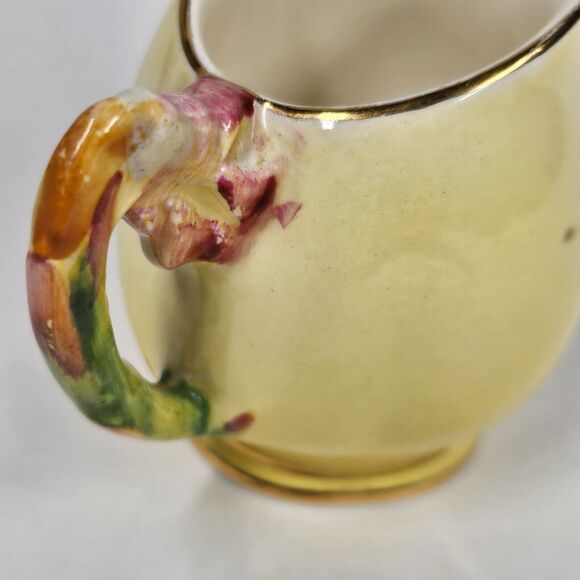 Tiger Lily Yellow Mini Creamer Small Pitcher 2" Royal Winton Grimwades - Picture 6 of 10